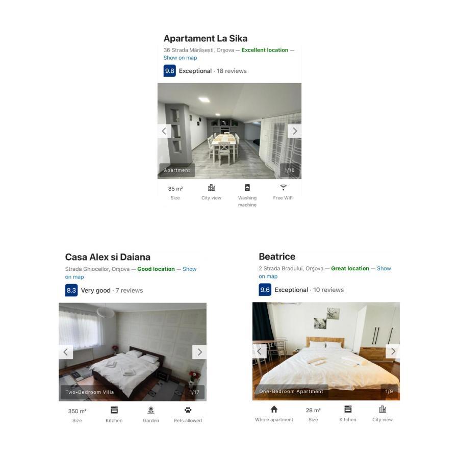 Appartamento Casa Alex si Daiana Orşova Esterno foto